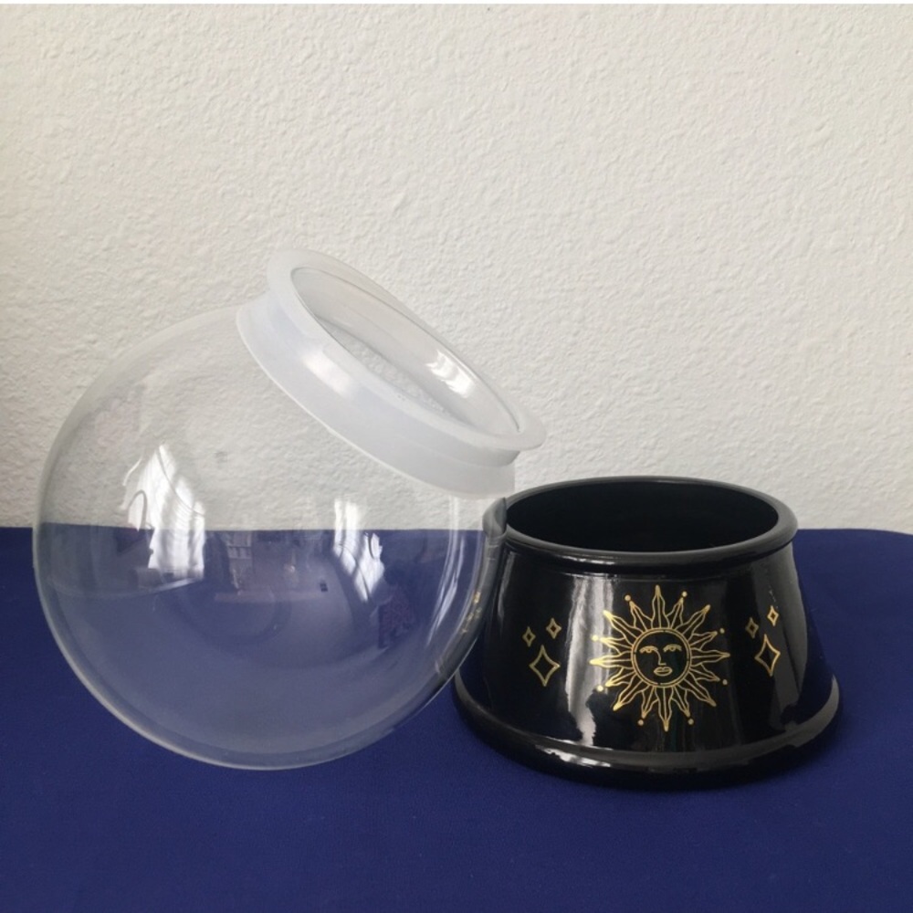 Edgy Glass Snow Globe Decor - Picture 2 of 4